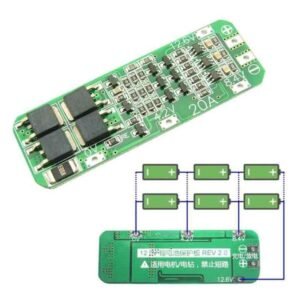 3s bms 20a li ion lithium battery 3x18650 charger pcb bms protection board module