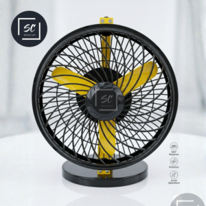 high performance ac/dc 360° rotatable rechargeable fan with fast charging ৩৬০° রোটেটেবল রিচার্জেবল ফ্যান