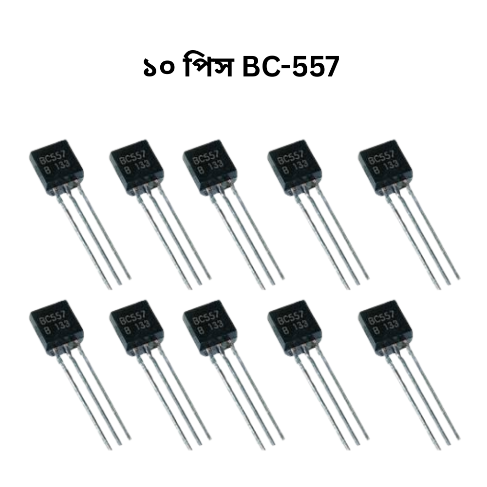 BC-557 PNP transistor 10 pcs