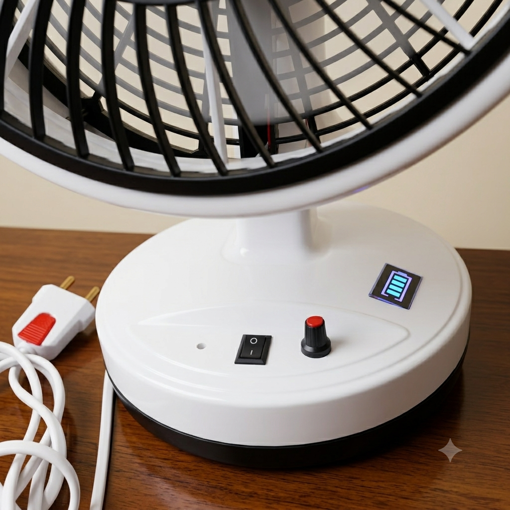 AC/DC rechargeble fan 12,000 mah - Image 3