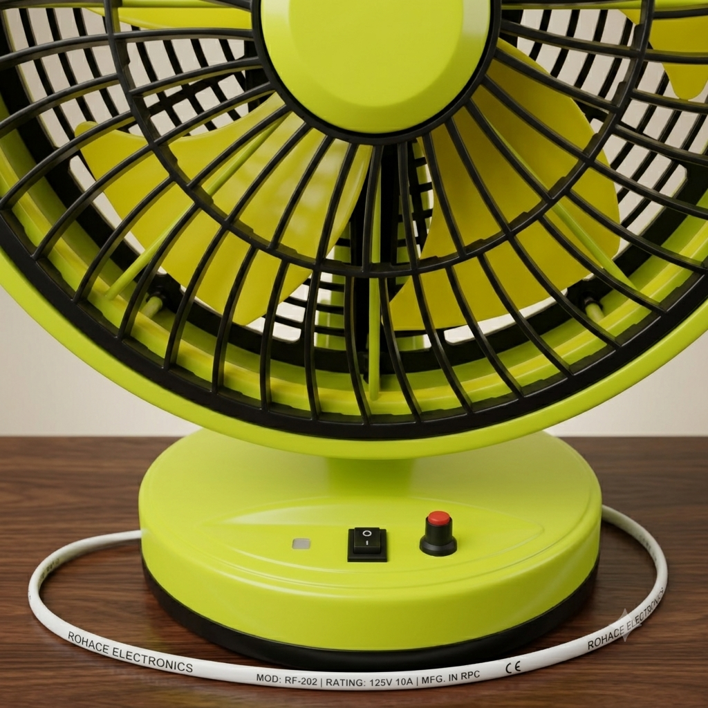 AC/DC rechargeble fan 6000 Mah - Image 2
