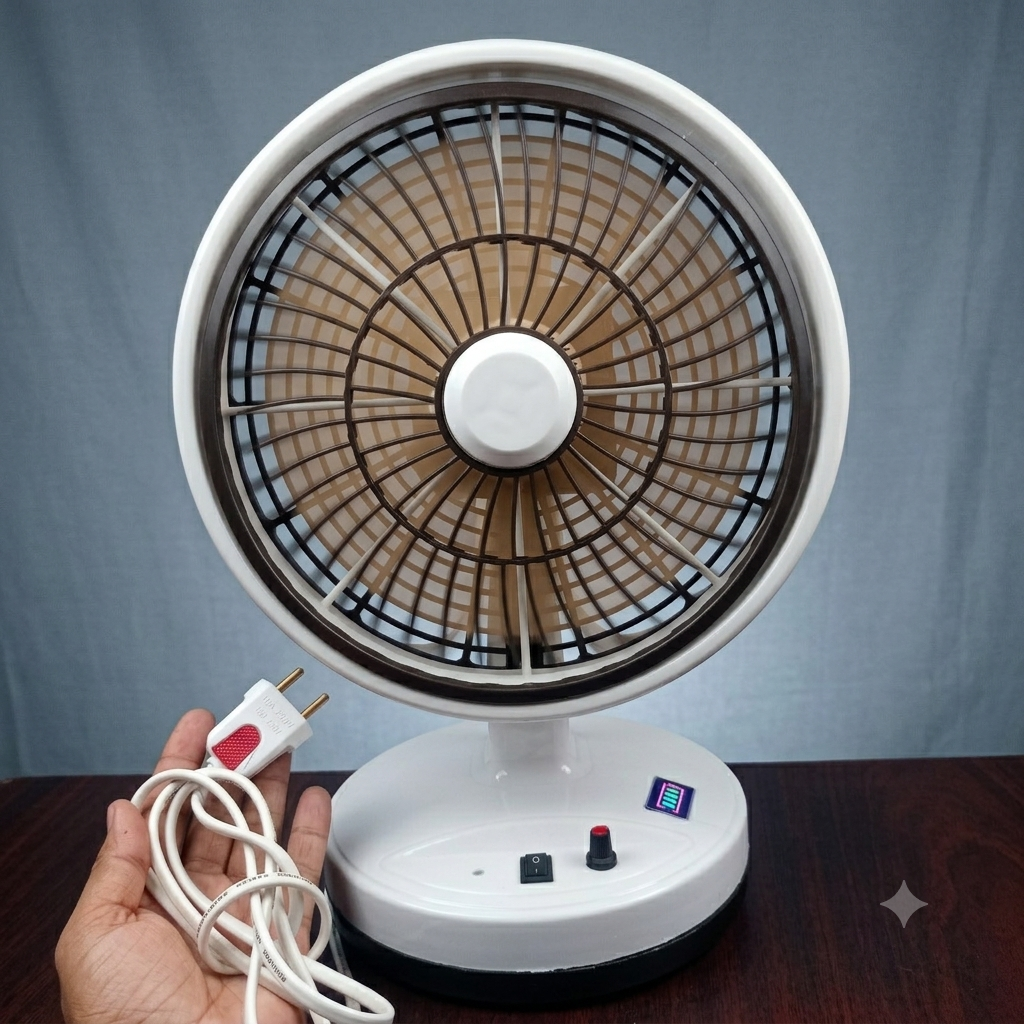 AC/DC rechargeble fan 12,000 mah - Image 2
