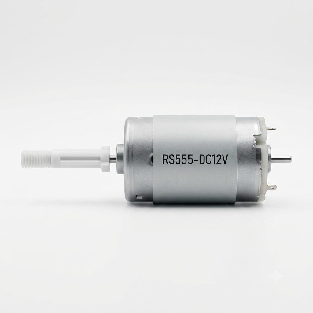High speed Rechargeble fan motor Rs555 12V 1.5E